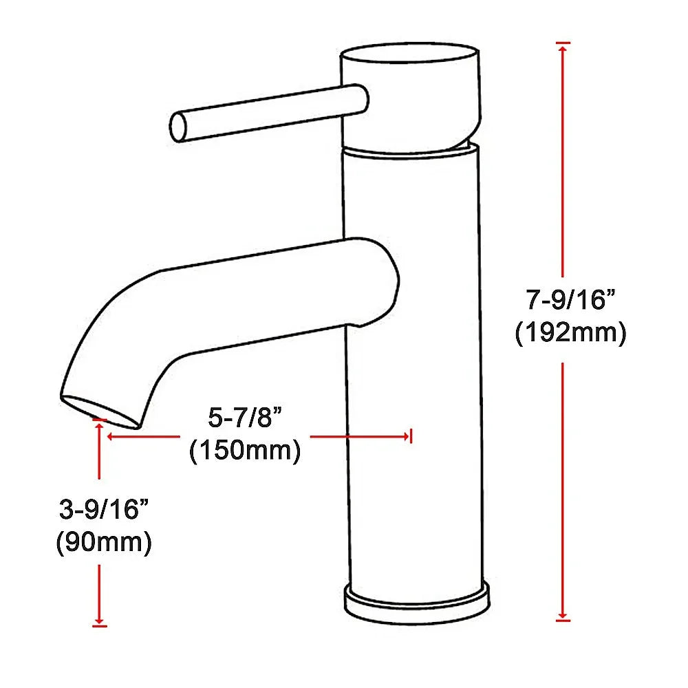Basin Mixer Tap Faucet -Kitchen Laundry Bathroom Sink - Mekamart Australia