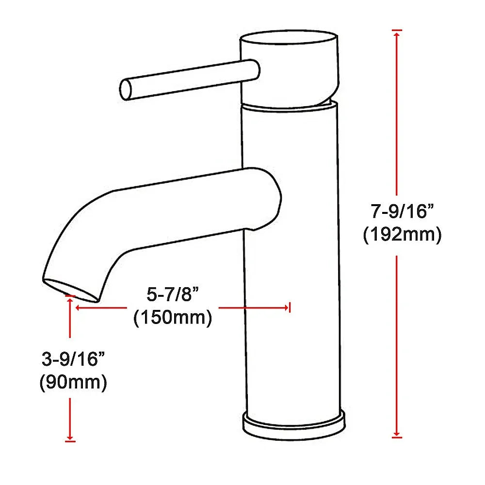 Basin Mixer Tap Faucet -Kitchen Laundry Bathroom Sink - Mekamart Australia