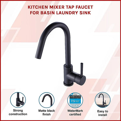 Kitchen Mixer Tap Faucet for Basin Laundry Sink - Mekamart Australia