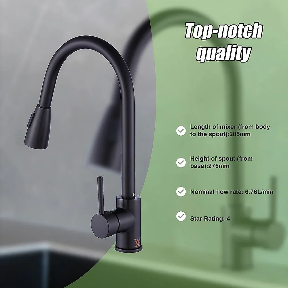 Kitchen Mixer Tap Faucet for Basin Laundry Sink - Mekamart Australia