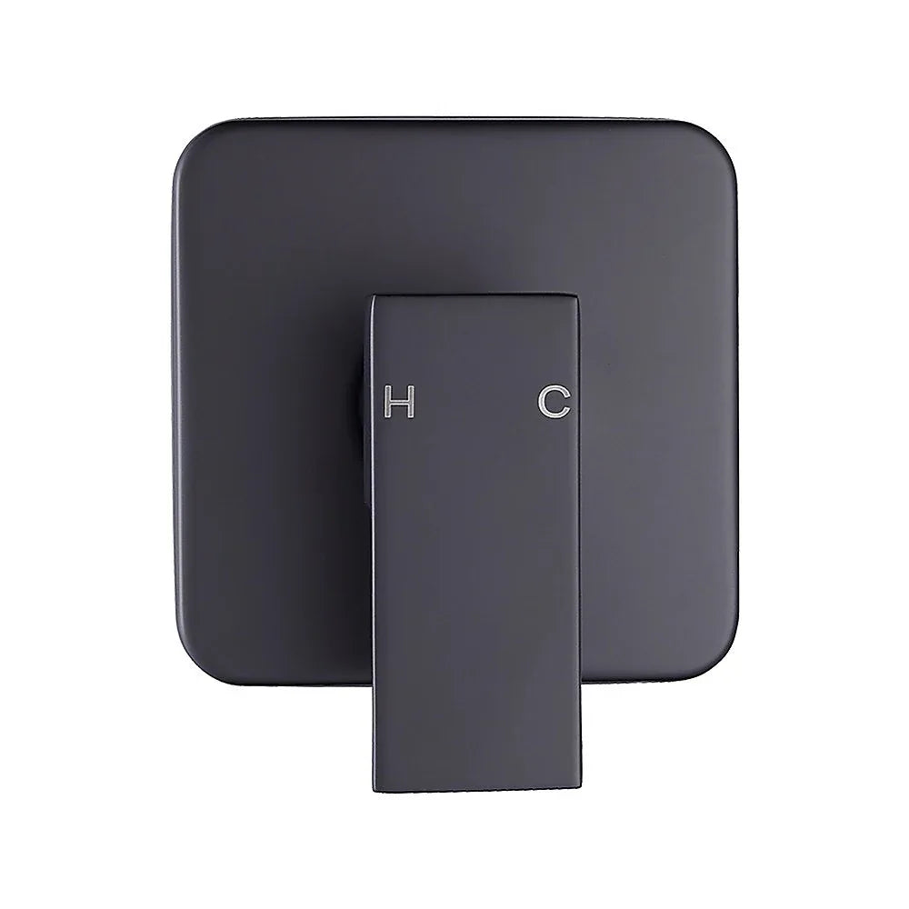 Shower Bath Mixer Tap Bathroom WATERMARK Approved - Electroplated Matte Black - Mekamart Australia