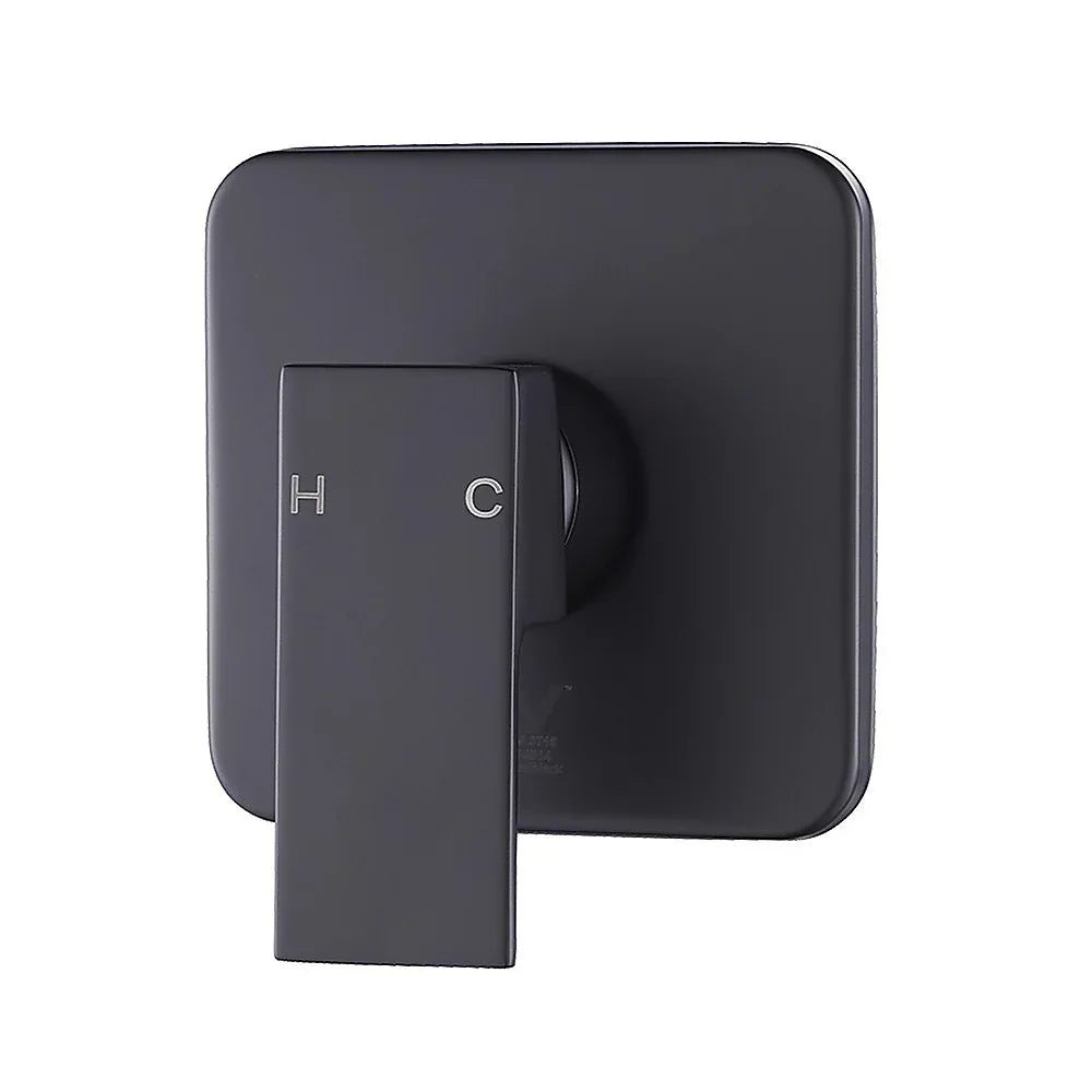 Shower Bath Mixer Tap Bathroom WATERMARK Approved - Electroplated Matte Black - Mekamart Australia