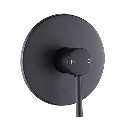 Shower Bath Mixer Tap Bathroom Electroplated Matte Black - Mekamart Australia