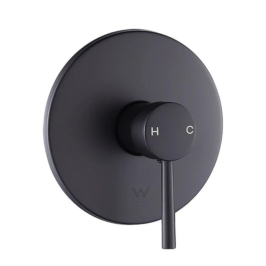 Shower Bath Mixer Tap Bathroom Electroplated Matte Black - Mekamart Australia