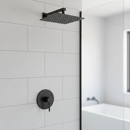 Shower Bath Mixer Tap Bathroom Electroplated Matte Black - Mekamart Australia