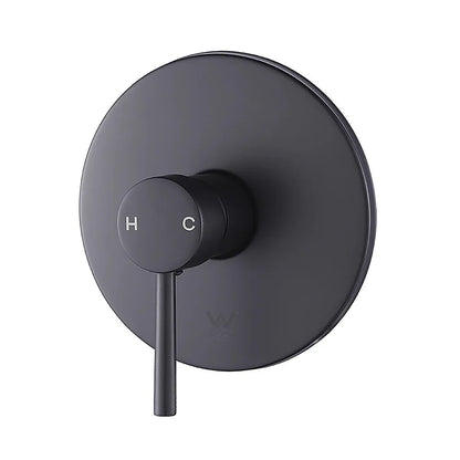 Shower Bath Mixer Tap Bathroom Electroplated Matte Black - Mekamart Australia