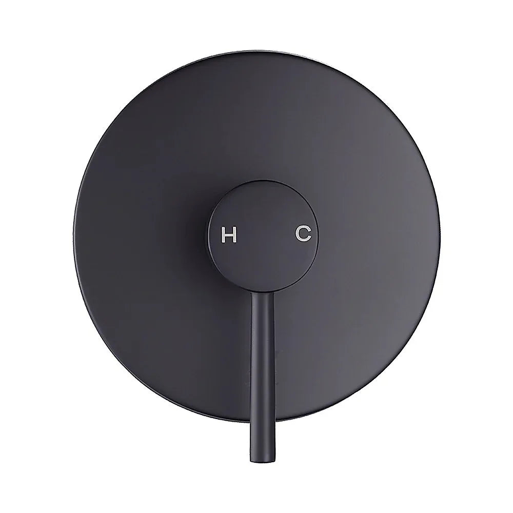 Shower Bath Mixer Tap Bathroom Electroplated Matte Black - Mekamart Australia