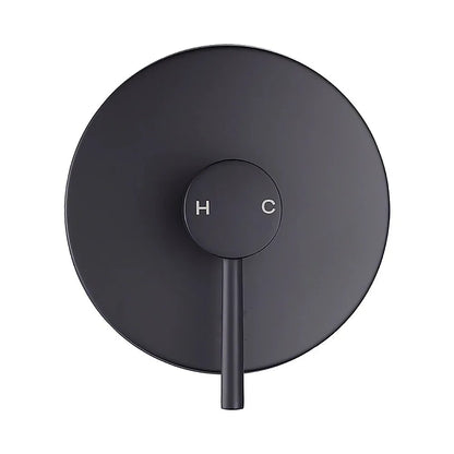 Shower Bath Mixer Tap Bathroom Electroplated Matte Black - Mekamart Australia