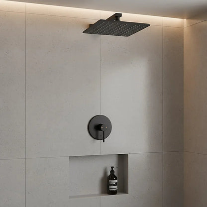 Shower Bath Mixer Tap Bathroom Electroplated Matte Black - Mekamart Australia