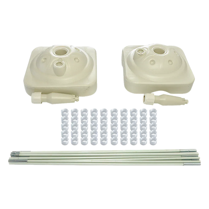 3x4m Full Set Balloon Arch Column Kit Floor Base Stand For Wedding & Party - Mekamart Australia