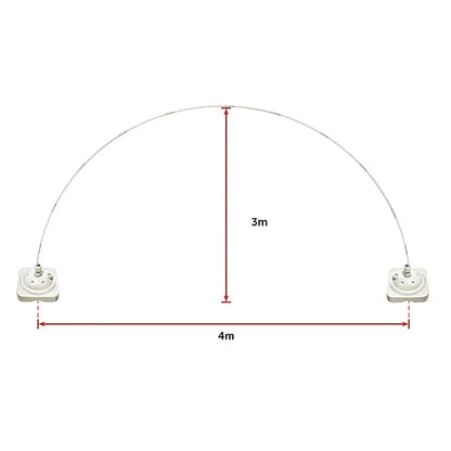 3x4m Full Set Balloon Arch Column Kit Floor Base Stand For Wedding & Party - Mekamart Australia