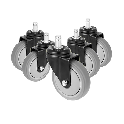 5x Office Chair Caster Wheels Set – Heavy Duty Universal Replacement for All Floors