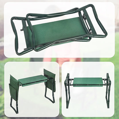 Garden Seat Folding Kneeler Bench Kneeling Soft Eva Pad