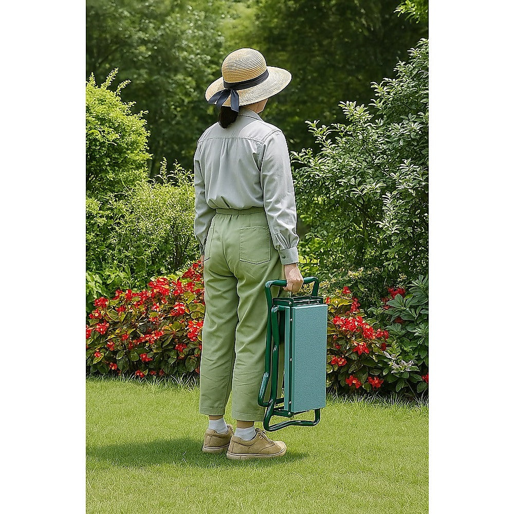 Garden Seat Folding Kneeler Bench Kneeling Soft Eva Pad
