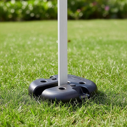 4pcs Outdoor Canopy Tent Leg Weights Anchor Stand Heavy Duty Gazebo Discs Base
