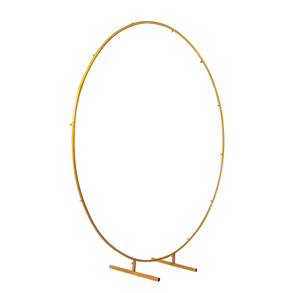 2M Wedding Hoop Round Circle Arch Backdrop Flower Display Stand Frame Background