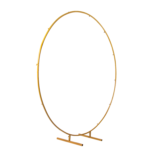 2M Wedding Hoop Round Circle Arch Backdrop Flower Display Stand Frame Background