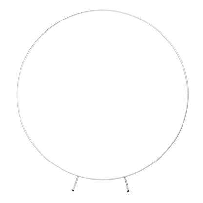 2M Wedding Hoop Round Circle Arch Backdrop Flower Display Stand Frame Background