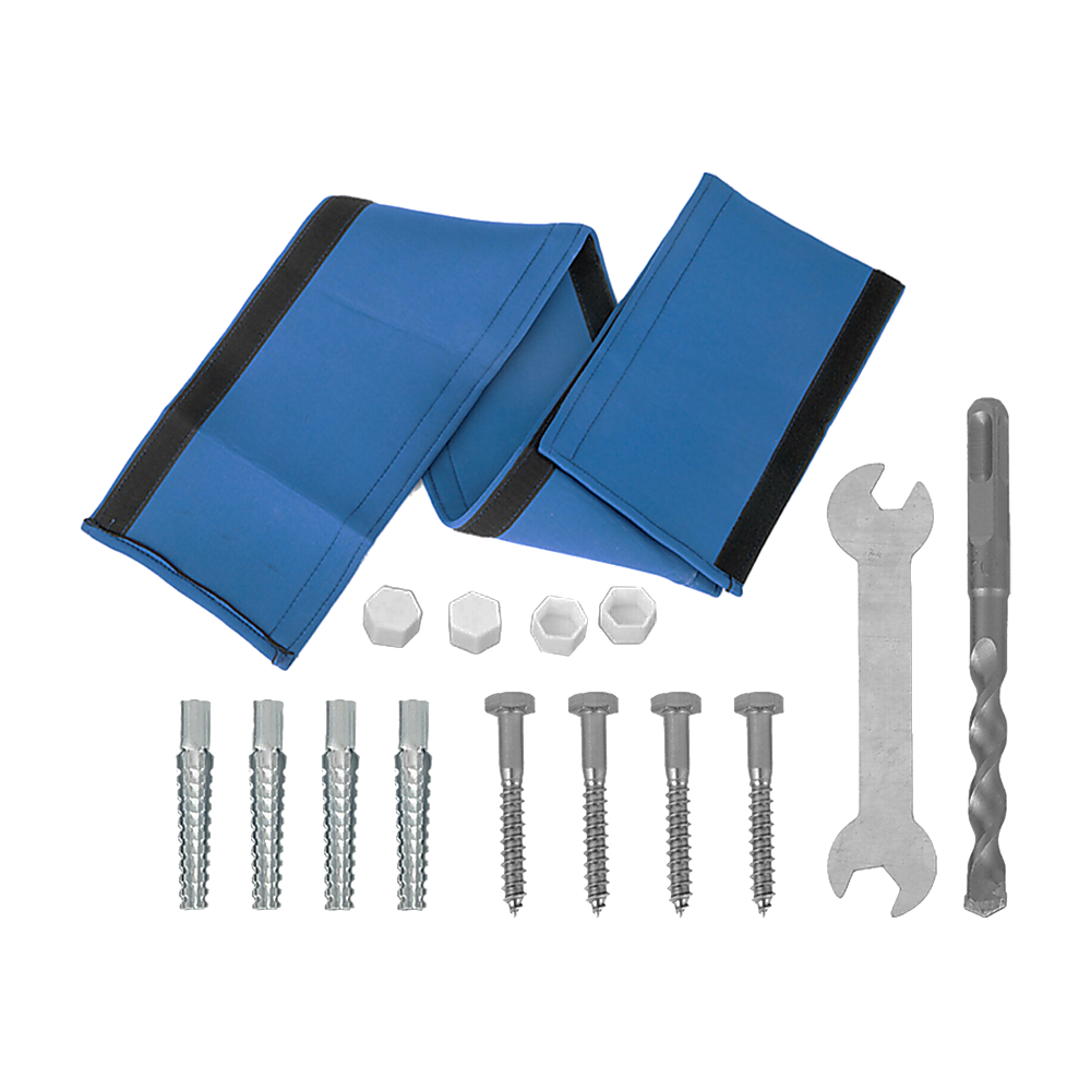 Swimming Pool Hand Rail Step Grab Rail 76.2x55.8cm with Drill Bit