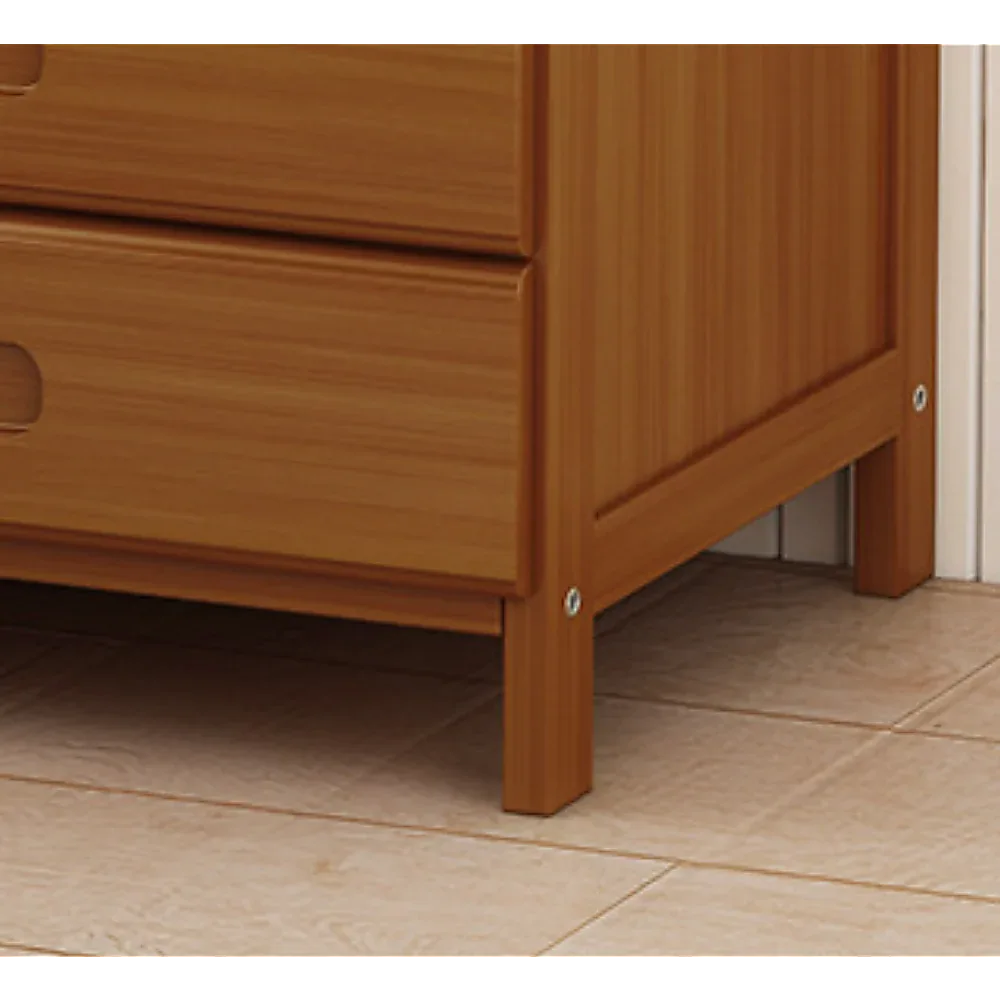 Bamboo Bedside Table Nightstand Storage Bedroom Sofa Side Stand - Mekamart Australia