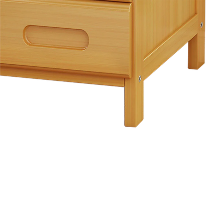 Bamboo Bedside Table Nightstand Storage Bedroom Sofa Side Stand - Mekamart Australia