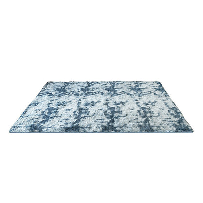 200x300cm Large Floor Soft Blue Fluffy Rug – Modern Area Carpet for Bedroom & Lounge