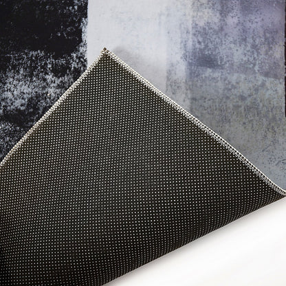 200x300cm Large Floor Blue Abstract Rug – Modern Area Carpet for Bedroom & Lounge