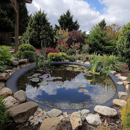 Fish Pond Liner 3 x 4.6m x 0.5mm Garden Pool Membrane Reinforced