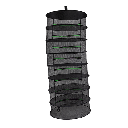 Herb Drying Rack Net 8 Layer Dryer Mesh Hanging Dryer Rack Zipper Dry Rack