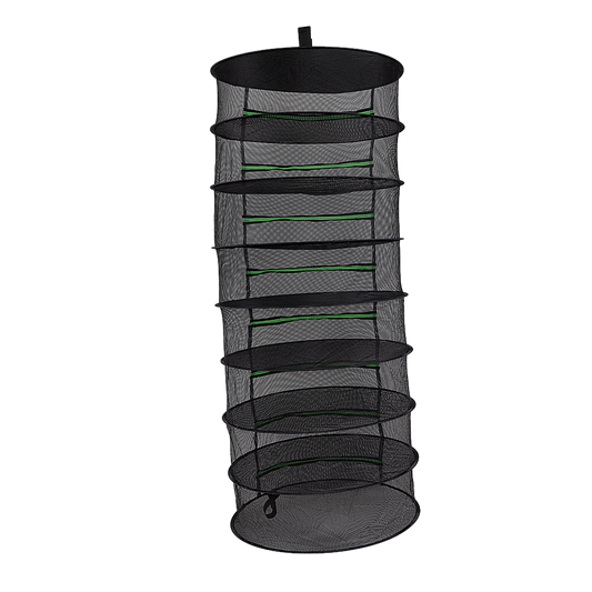 Herb Drying Rack Net 8 Layer Dryer Mesh Hanging Dryer Rack Zipper Dry Rack