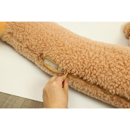 100cm Giant Alpaca Llama Plush Toy – Soft Stuffed Pillow for Kids & Gifts