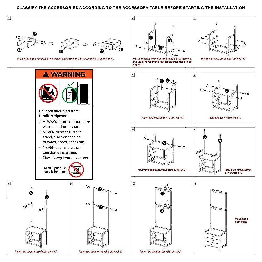 42x165cm Wooden Hall Stand Modern Style Minimalist Home Floor Coat Rack with Drawer - Mekamart Australia