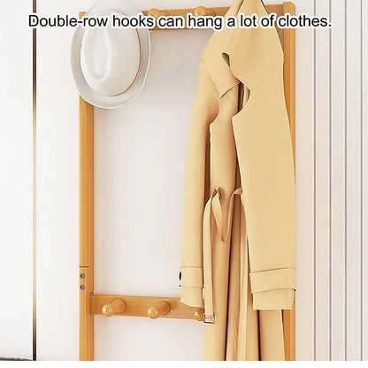 42x165cm Wooden Hall Stand Modern Style Minimalist Home Floor Coat Rack with Drawer - Mekamart Australia