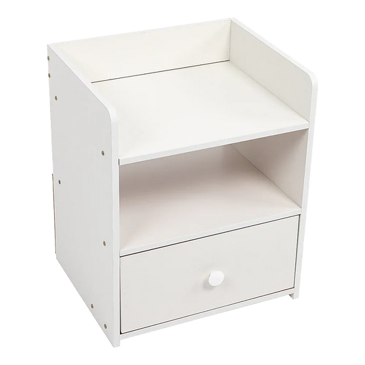 Bedside Tables Side Table Nightstand Storage Drawer Shelf Bedroom - Mekamart Australia