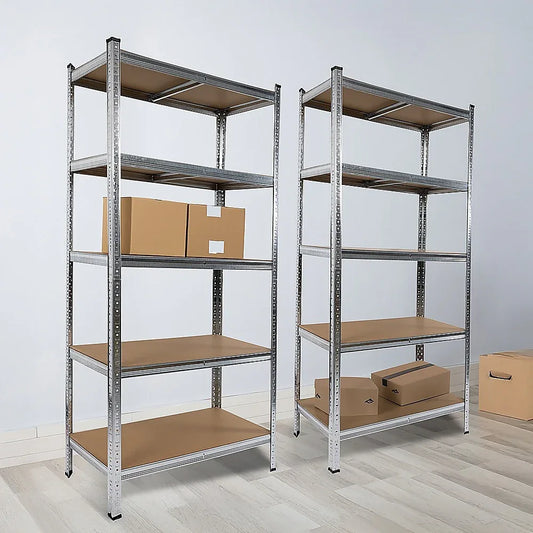 2 x 1.8M Garage Shelving Warehouse Rack Storage Shelves Pallet Racking - Mekamart Australia