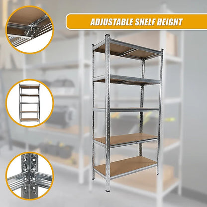 2 x 1.8M Garage Shelving Warehouse Rack Storage Shelves Pallet Racking - Mekamart Australia