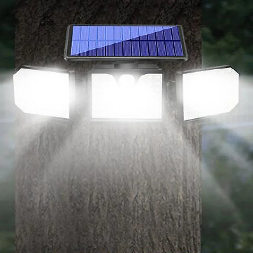 230 LED Solar Lights Outdoor 260LM Waterproof Motion Sensor Security Wall Lamp - Mekamart Australia