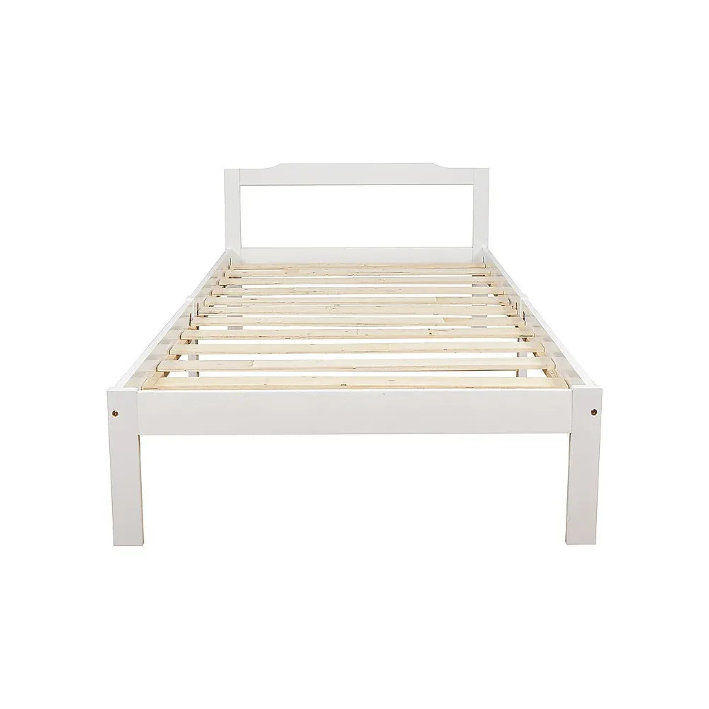 Natural Wooden Bed Frame Home Furniture - Mekamart Australia