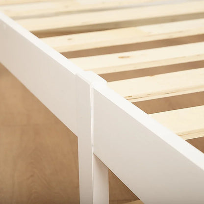 Natural Wooden Bed Frame Home Furniture - Mekamart Australia