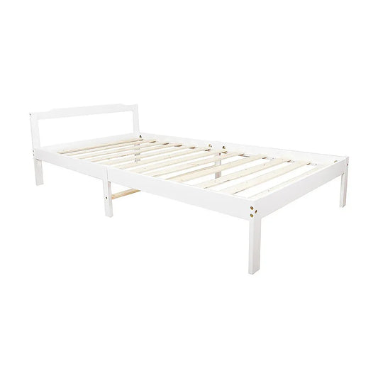 Natural Wooden Bed Frame Home Furniture - Mekamart Australia