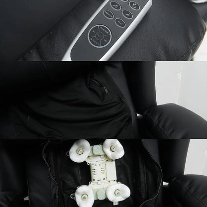 Lift Heated Leather Recliner Electric Massage Chair with USB port - Mekamart Australia