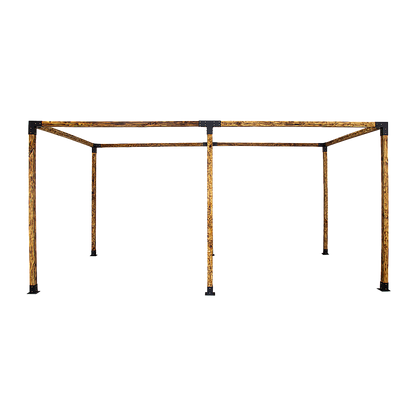 Roof Pergola Gazebo Shed Matte Black Steel Brackets DIY Kits