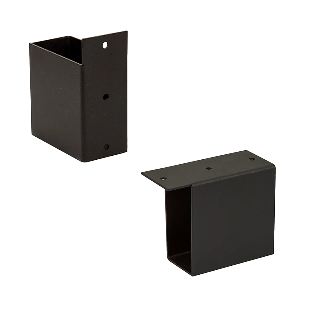 Roof Pergola Gazebo Shed Matte Black Steel Brackets DIY Kits - Mekamart Australia