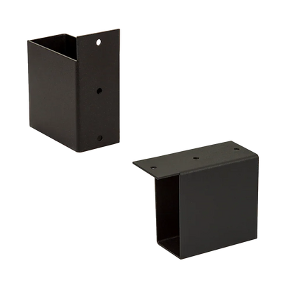 Roof Pergola Gazebo Shed Matte Black Steel Brackets DIY Kits - Mekamart Australia