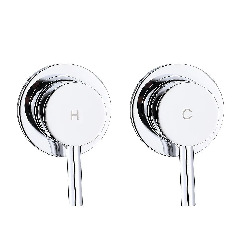 Bathroom Shower Bath Hot and Cold Mixer WATERMARK Certified in Chrome - Mekamart Australia