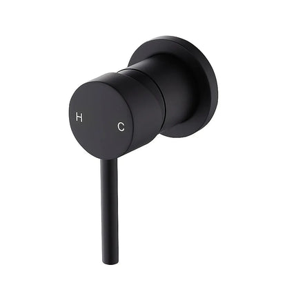 Single Round Shower Bath Mixer Tap Bathroom WATERMARK Approved