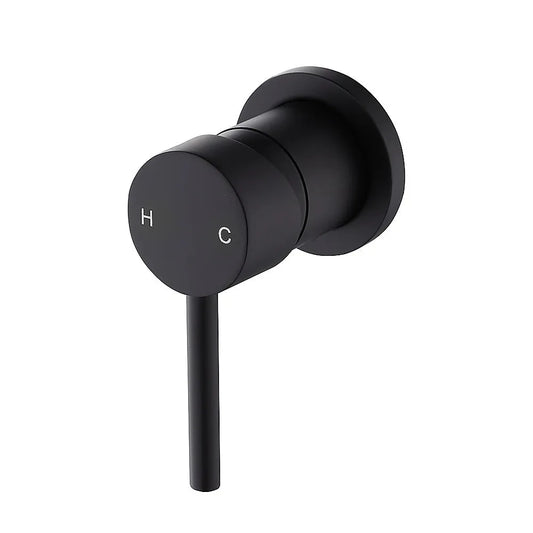 Single Round Shower Bath Mixer Tap Bathroom WATERMARK Approved