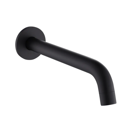 220mm Bath Spout in Matte Black Finish - Mekamart Australia