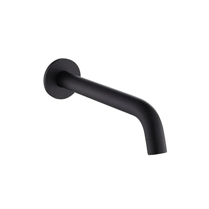 220mm Bath Spout in Matte Black Finish - Mekamart Australia