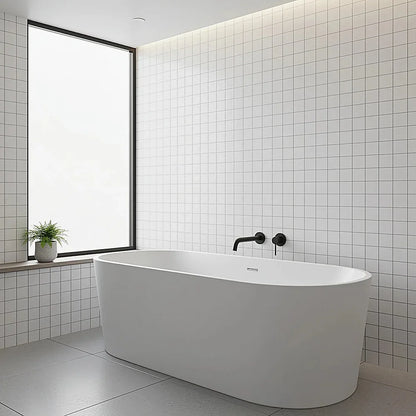 220mm Bath Spout in Matte Black Finish - Mekamart Australia